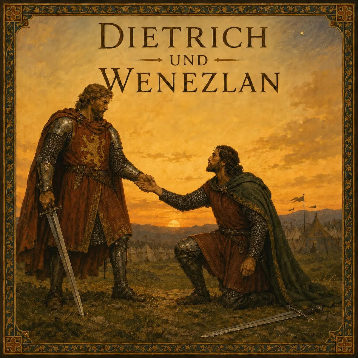 Cover: Dietrich und Wenezlan von Lukas Kawerau